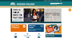 Desktop Screenshot of faculty.missioncollege.org